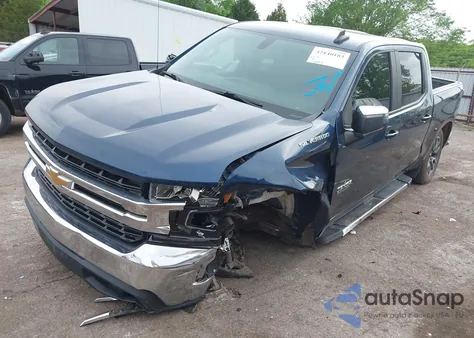 2020 Chevrolet Silverado 1500 2Wd Short Bed Lt из США, поврежденный, VIN 3GCPWCEDXLG412713